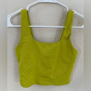 House of Harlow 1960 cropped tank top. Size XS. Lime green. Great condition.